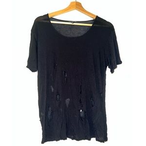 ARITZIA Wilfred Free Distressed T-Shirt ☕️